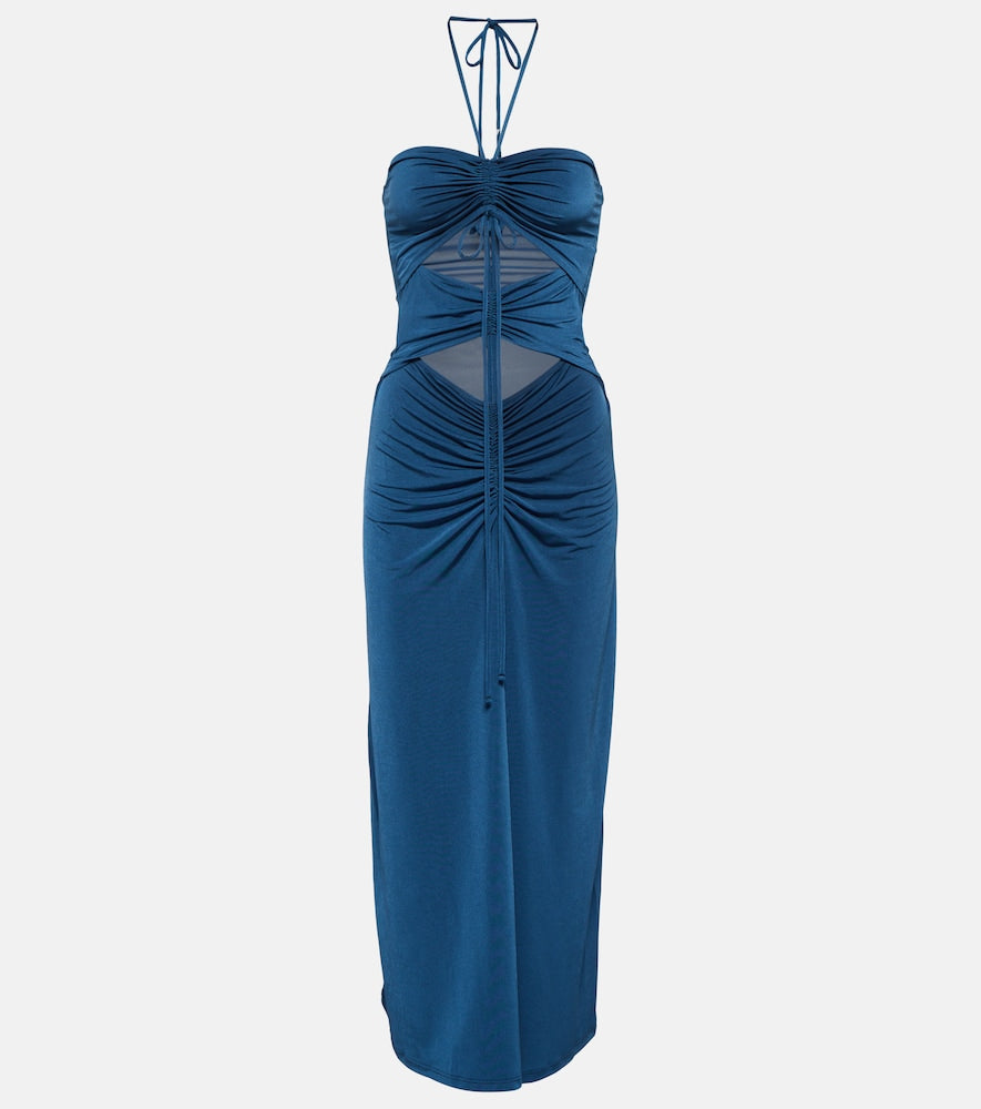 Jade Swim Kira halterneck cutout midi dress. Jade Swim Kira露背镂空中长连衣裙