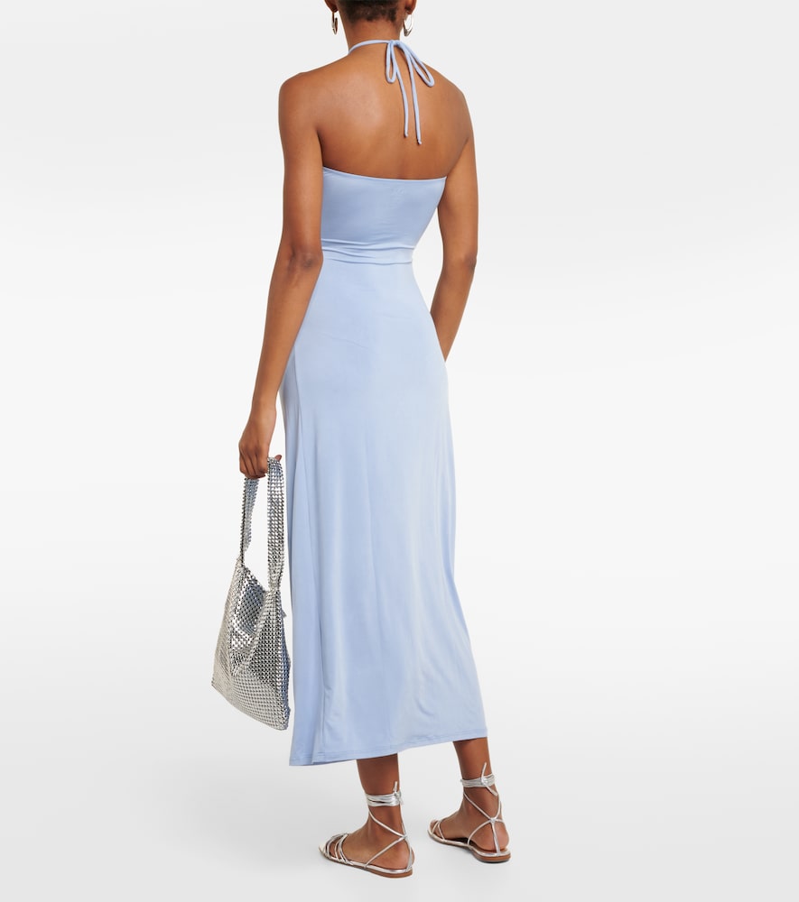 Jade Swim Kira ruched midi dress