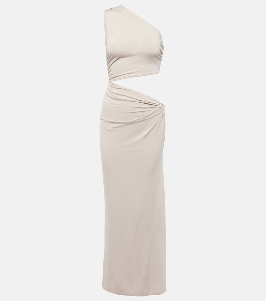 Jade Swim Yana cutout jersey maxi dress. Jade Swim Yana镂空针织长裙