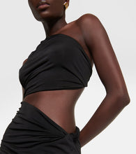 Jade Swim Yana one-shoulder cutout maxi dress