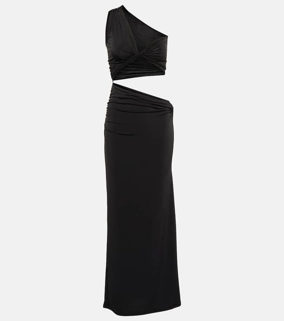 Jade Swim Yana one-shoulder cutout maxi dress