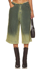 Jaded London Denim Jort in Green - Jaded London - Jort en jean vert - Jaded London 绿色牛仔短裤 - Jaded London Denim Jort in Grün - Jaded London 데님 조르트 그린 색상 - Jort in denim Jaded London in verde