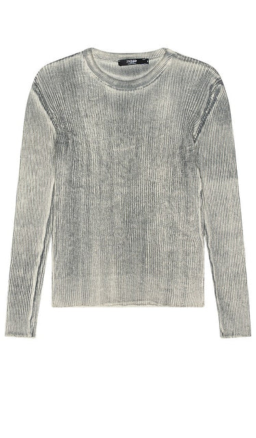 Jaded London Rib Knit Tee in White - Jaded London - T-shirt en maille côtelée - Blanc - 白色 Jaded London 罗纹针织 T 恤 - Jaded London Rippstrick-T-Shirt in Weiß - Jaded London 리브 니트 티셔츠 화이트 색상 - T-shirt Jaded London lavorata a coste in bianco