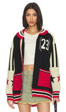 Jaded London Team 23 Knitted Zip Through in Blue - Jaded London - Team 23 en maille avec fermeture éclair - Bleu - Jaded London Team 23 蓝色针织拉链衫 - Jaded London Team 23 Gestrickter Reißverschluss in Blau - Jaded London Team 23 니트 집업 블루 색상 - Jaded London Team 23 cerniera lavorata a maglia in blu