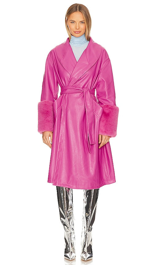 Jakke Bailey Coat in Pink