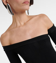 Jean Paul Gaultier Asymmetric maxi dress with gloves