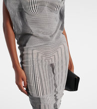 Jean Paul Gaultier Body Morphing draped tulle maxi dress