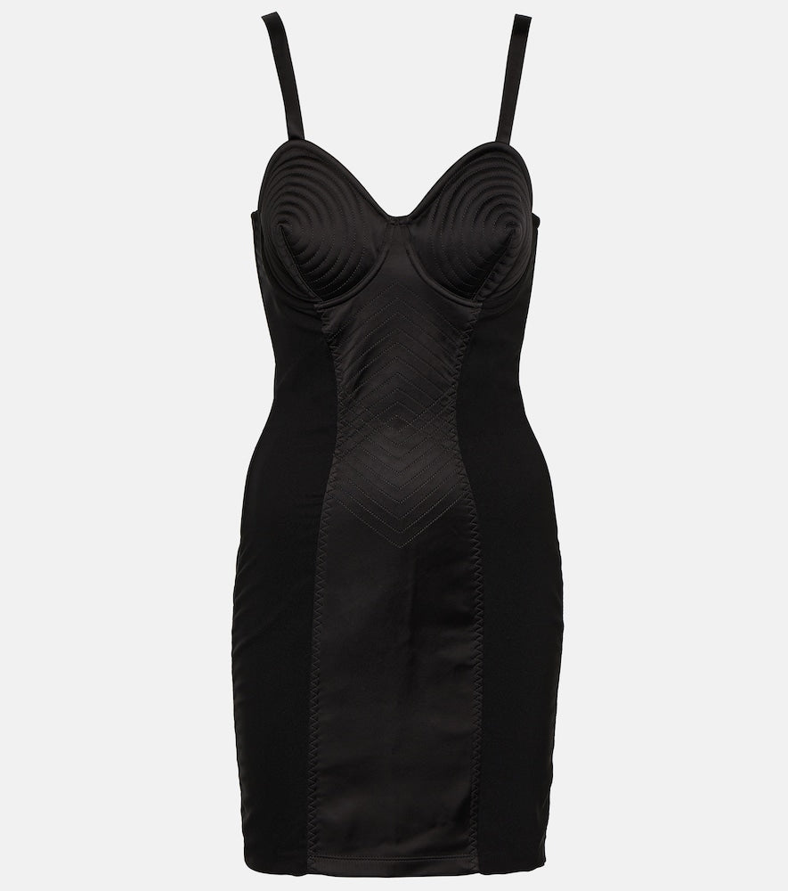 Jean Paul Gaultier Conical corset minidress. Jean Paul Gaultier 锥形紧身胸衣迷你连衣裙