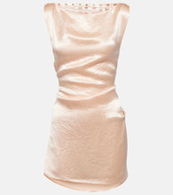 Jean Paul Gaultier Deconstructed satin minidress. Jean Paul Gaultier 解构主义缎面迷你裙