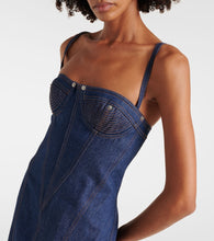 Jean Paul Gaultier Denim maxi dress