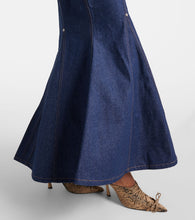Jean Paul Gaultier Denim maxi dress