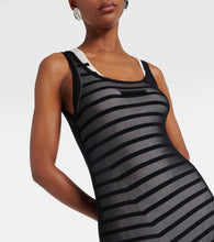Jean Paul Gaultier Gathered marini√É¬®re and tulle midi dress