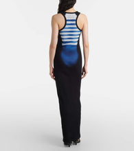 Jean Paul Gaultier Le Male cotton-blend jersey maxi dress