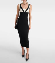 Jean Paul Gaultier Madone ribbed-knit midi dress