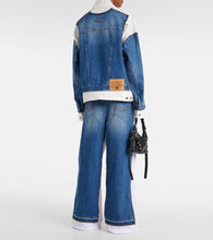 Jean Paul Gaultier Paneled denim jacket