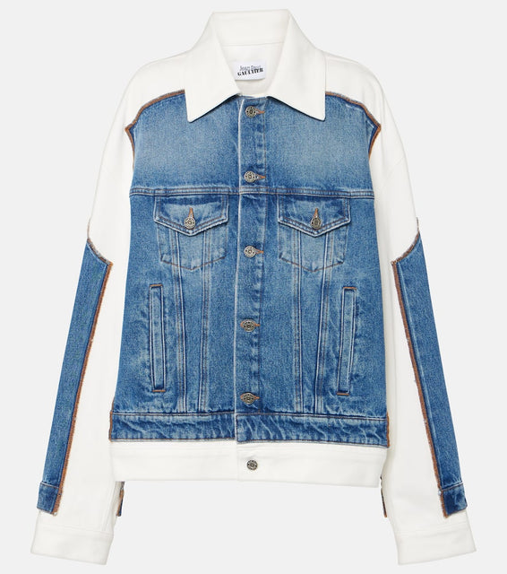 Jean Paul Gaultier Paneled denim jacket