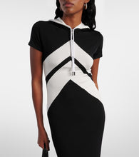 Jean Paul Gaultier Paneled jersey maxi dress