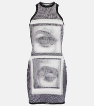Jean Paul Gaultier Printed mesh tank top. Jean Paul Gaultier 印花网眼背心