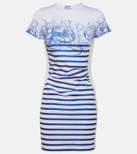 Jean Paul Gaultier Printed minidress. Jean Paul Gaultier 印花迷你连衣裙