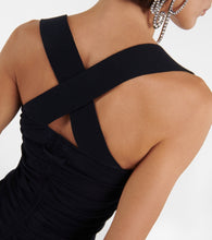 Jean Paul Gaultier Ruched mesh bustier minidress
