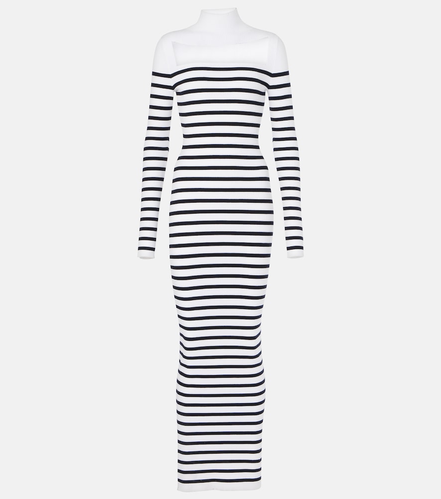 Jean Paul Gaultier Striped maxi dress. Jean Paul Gaultier 条纹长裙