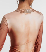 Jean Paul Gaultier Tattoo Collection maxi dress