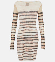 Jean Paul Gaultier x KNWLS striped minidress