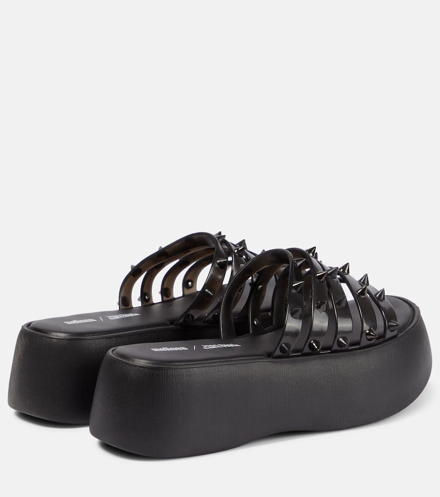 Jean Paul Gaultier x Melissa Becky Punk platform slides