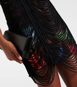 Jean Paul Gaultier x Shayne Oliver printed minidress
