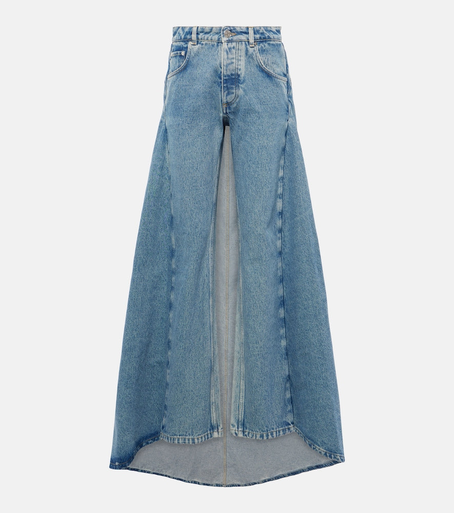 Jean Paul Gaultier x Shayne Oliver straight jeans - Jean Paul Gaultier x Shayne Oliver 直筒牛仔裤