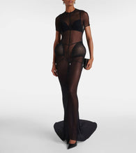 Jean Paul Gaultier x Shayne Oliver tulle gown