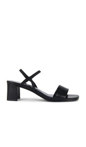 Jeffrey Campbell Adapt Sandal in Black | Black Black Heels for Women