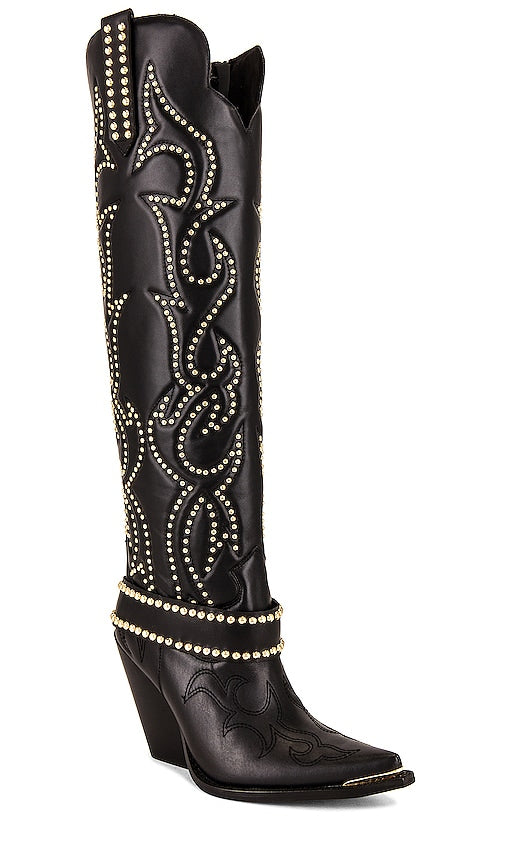 Jeffrey Campbell Amigo Boot in Black