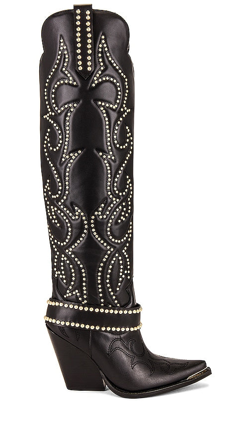 Jeffrey Campbell Amigo Boot in Black - Jeffrey Campbell Amigo Botte en noir - Jeffrey Campbell Amigo 黑色靴子 - Jeffrey Campbell Amigo Stiefel in Schwarz - Jeffrey Campbell 아미고 부츠 블랙 색상 - Stivale Jeffrey Campbell Amigo in nero
