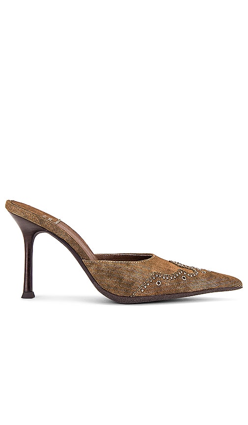 Jeffrey Campbell Bite-Me Mule in Tan - Jeffrey Campbell - Mules Bite-Me en beige - Jeffrey Campbell Bite-Me 黄褐色骡子 - Jeffrey Campbell Bite-Me Mule in Hellbraun - Jeffrey Campbell Bite-Me 뮬 - Jeffrey Campbell Mule Bite-Me in marrone chiaro