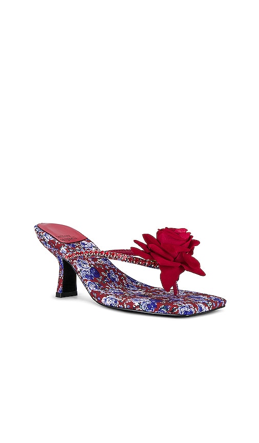 Jeffrey Campbell Botanical Sandal in Red