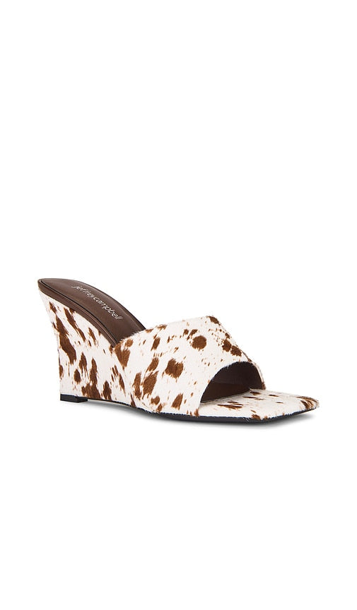 Jeffrey Campbell Capital Mules in Brown