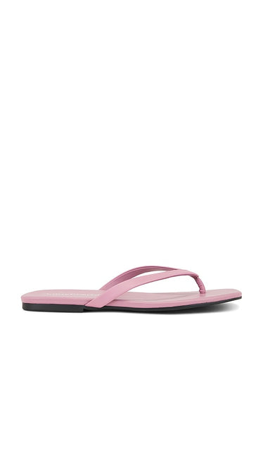 Jeffrey Campbell Charlee Sandal in Mauve | Dusty Pink Flat Sandals for Women