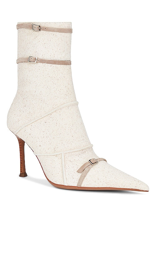 Jeffrey Campbell Command-F Boots in Beige