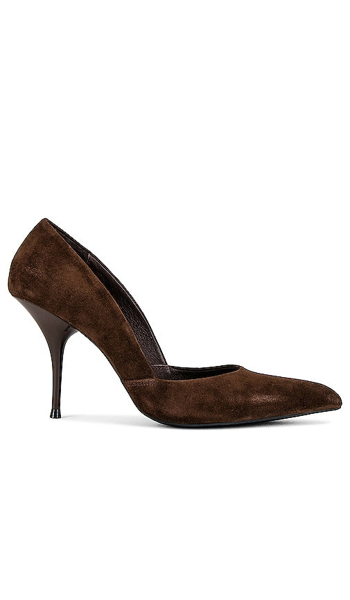 Jeffrey Campbell Convince Pumps in Brown - Jeffrey Campbell Convince Escarpins en Marron - Jeffrey Campbell Convince 棕色高跟鞋 - Jeffrey Campbell Convince Pumps in Braun - Jeffrey Campbell Convince 펌프스 브라운 색상 - Décolleté Convince di Jeffrey Campbell in marrone