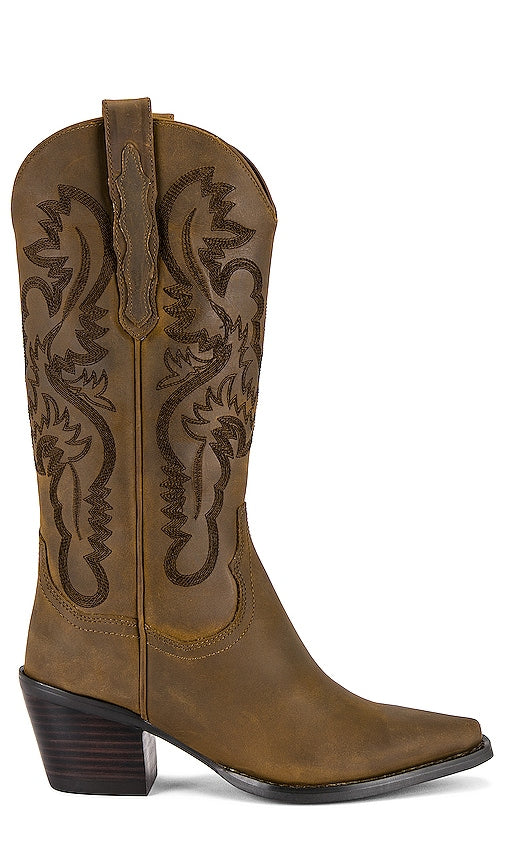 Jeffrey Campbell Dagget Boot in Brown - Jeffrey Campbell Dagget Boot en marron - 杰弗里·坎贝尔 (Jeffrey Campbell) 棕色 Dagget 靴子 - Jeffrey Campbell Dagget Stiefel in Braun - Jeffrey Campbell Dagget 부츠 브라운 색상 - Stivale Dagget Jeffrey Campbell in marrone