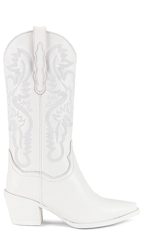 Jeffrey Campbell Dagget Boot in White - Jeffrey Campbell - Botte Dagget en blanc - 杰弗里·坎贝尔 (Jeffrey Campbell) 白色 Dagget 靴子 - Jeffrey Campbell Dagget Stiefel in Weiß - Jeffrey Campbell Dagget 부츠 화이트 색상 - Stivale Dagget Jeffrey Campbell in bianco