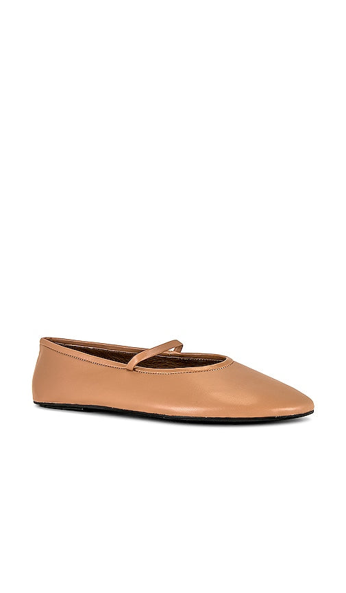 Jeffrey Campbell Dancerina Flat in Beige