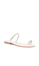 Jeffrey Campbell Discreet Sandal in Cream