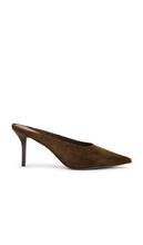 Jeffrey Campbell Ecoute Pump in Brown | Espresso Pump Heels for Women