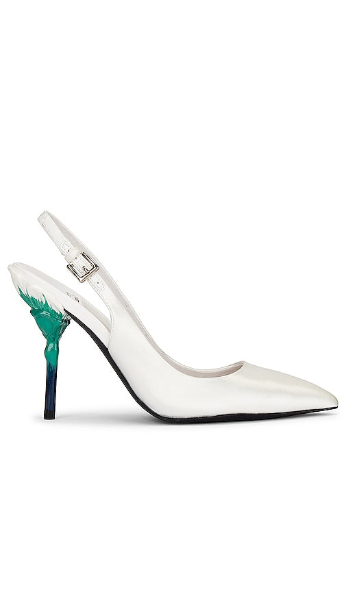 Jeffrey Campbell Floretta Heel in White - Jeffrey Campbell Talon Floretta en blanc - Jeffrey Campbell Floretta 白色高跟鞋 - Jeffrey Campbell Floretta-Absatz in Weiß - Jeffrey Campbell 플로레타 힐 화이트 색상 - Tacco Floretta di Jeffrey Campbell in bianco