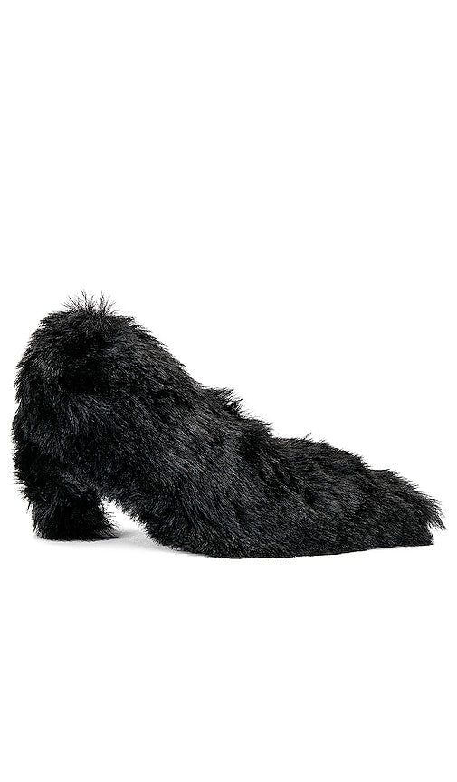 Jeffrey Campbell Fluffer Heel in Black - Jeffrey Campbell Fluffer Talon en Noir - Jeffrey Campbell 黑色蓬松高跟鞋 - Jeffrey Campbell Fluffer Heel in Schwarz - Jeffrey Campbell 플러퍼 힐 블랙 색상 - Jeffrey Campbell Tacco Fluffer in nero