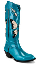 Jeffrey Campbell Fly-Away Boot in Teal
