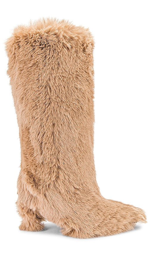 Jeffrey Campbell Fuzzie Boot in Taupe - Jeffrey Campbell Fuzzie Boot en taupe - Jeffrey Campbell 灰褐色 Fuzzie 靴子 - Jeffrey Campbell Fuzzie Boot in Taupe - Jeffrey Campbell 퍼지 부츠 - Stivaletto Fuzzie Jeffrey Campbell color talpa