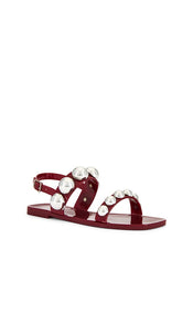 Jeffrey Campbell Gumdrop Sandal in Red